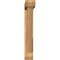 Ekena Millwork Traditional Slat Smooth Bracket w/ Offset Brace, Western Red Cedar, 5 1/2"W x 36"D x 36"H BKT0604X36X36TRA06SWR - alternate 4